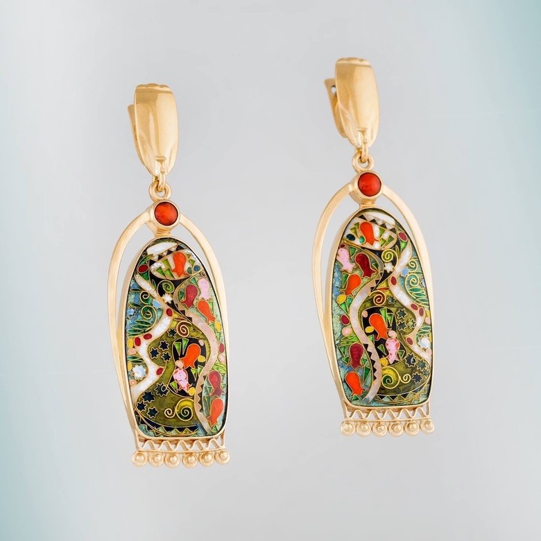 СЕРЬГИ "КОРАЛЛ"