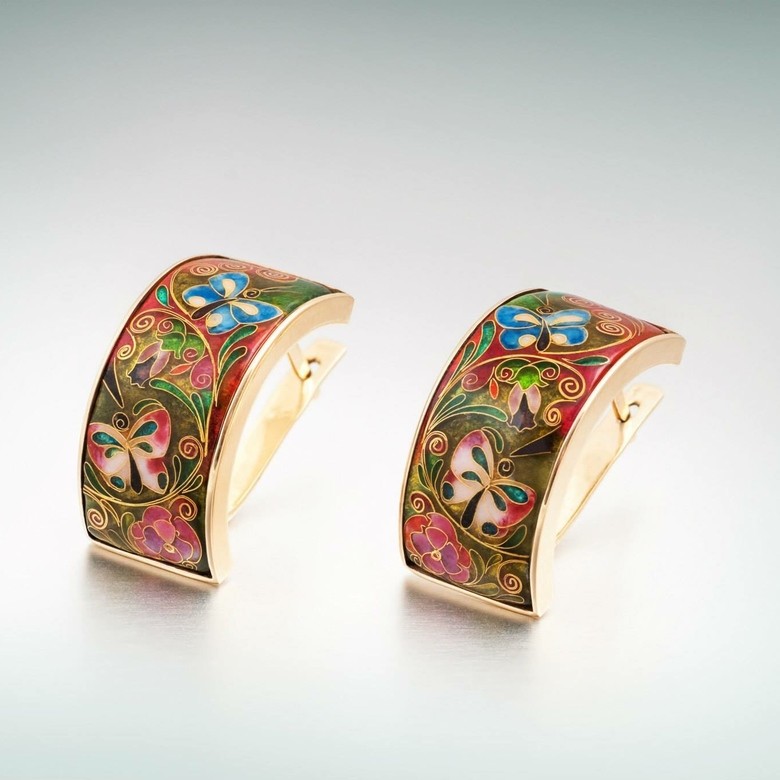 СЕРЬГИ "БАБОЧКИ"