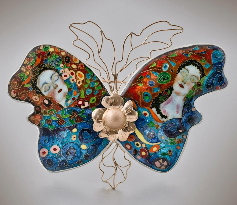 БРОШЬ "ЗИМА"