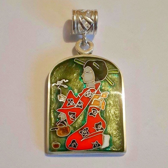 КУЛОН "ГЕЙША"