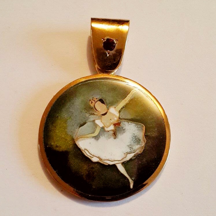 КУЛОН "БАЛЕРИНА ДЕГА"