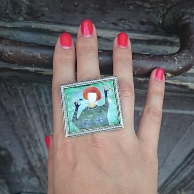 КОЛЬЦО "ЛИЛЕ"