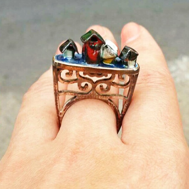 КОЛЬЦО "ЧЕТЫРЕ ДОМИКА"