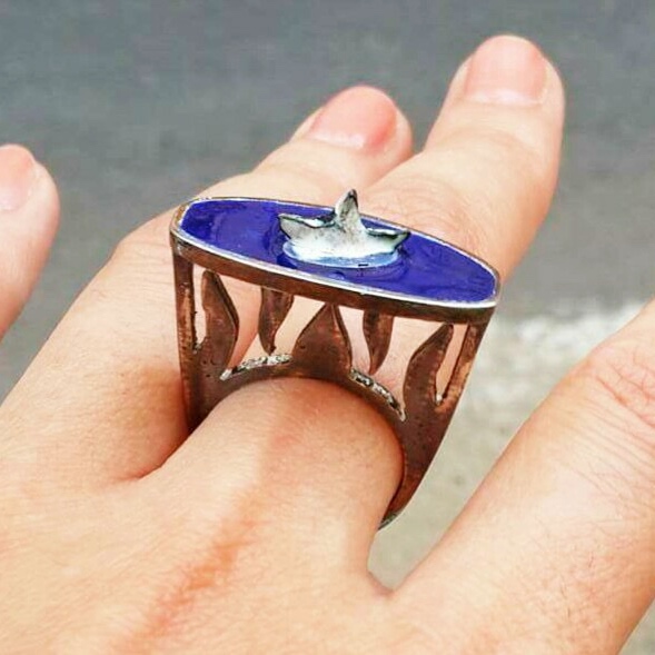 КОЛЬЦО "КОРАБЛИК"