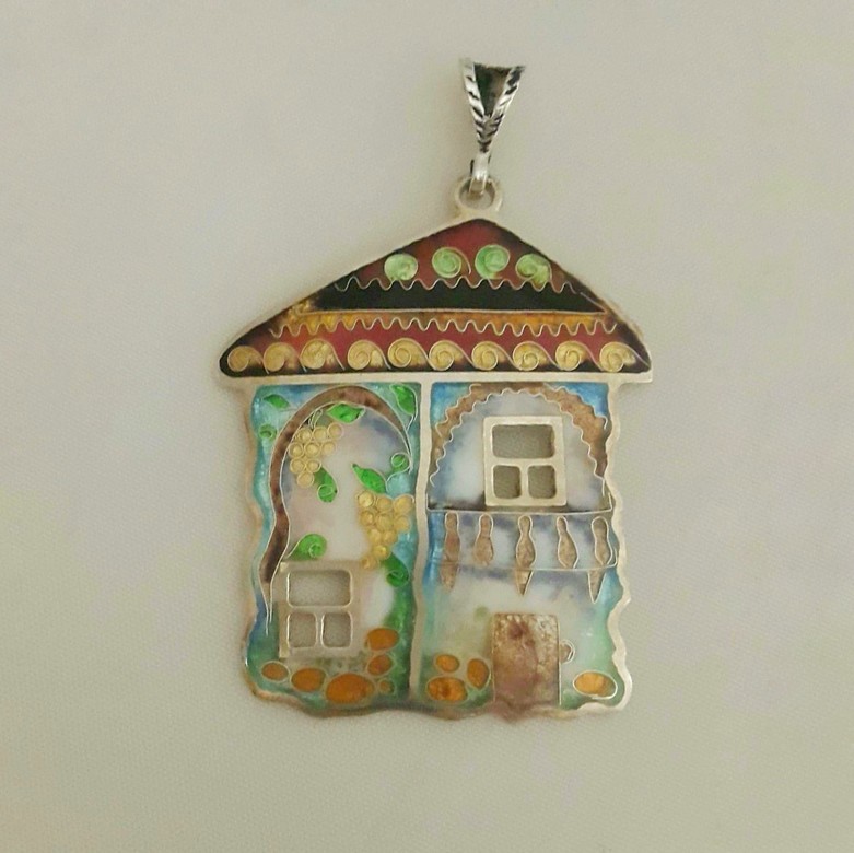 КУЛОН "ДОМИК И ЛОЗА"