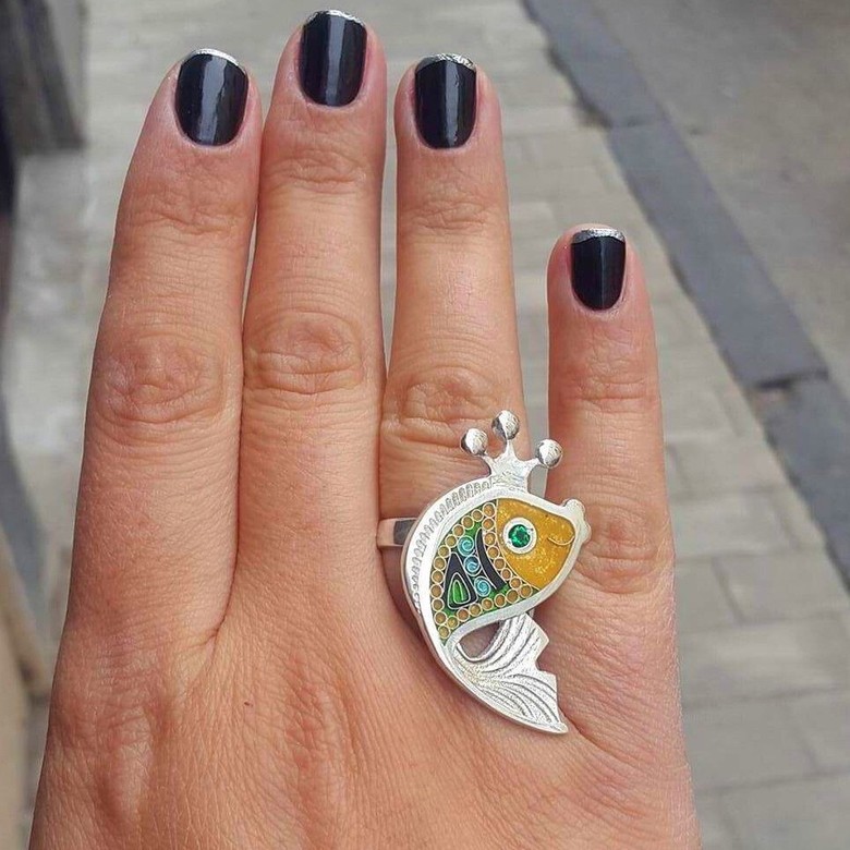 КОЛЬЦО "ЗОЛОТАЯ РЫБКА"