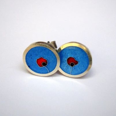 СЕРЬГИ "НЕБЕСНЫЕ МАКИ"