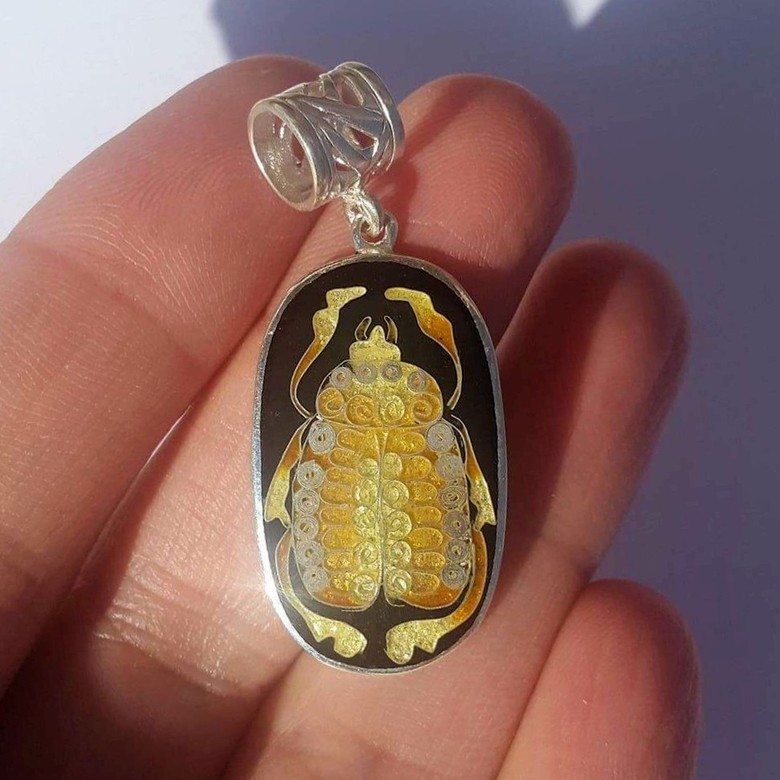 КУЛОН "СКАРАБЕЙ"