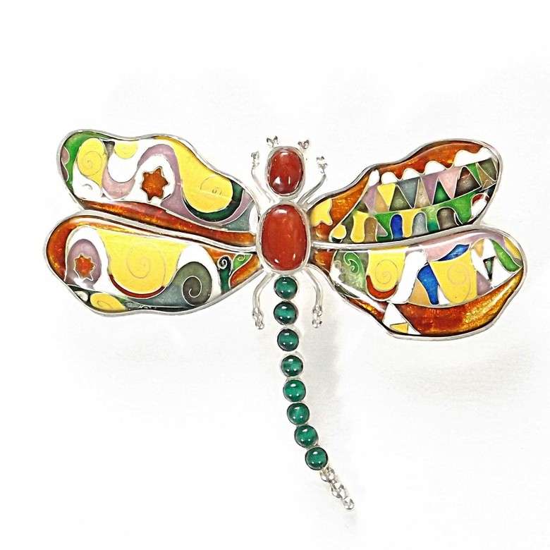 БРОШЬ "СТРЕКОЗА"