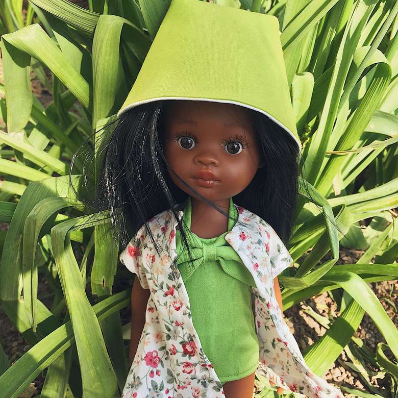 Beach robe "Botanical"