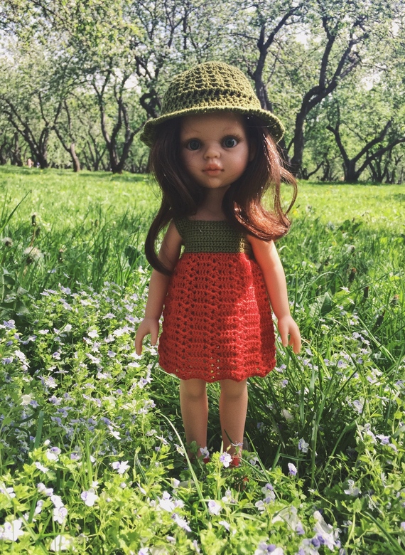 Knitted dress "Cruise collection"