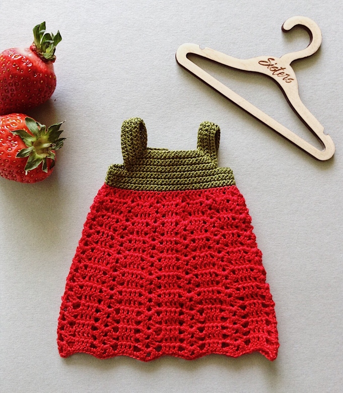 Knitted dress "Cruise collection"