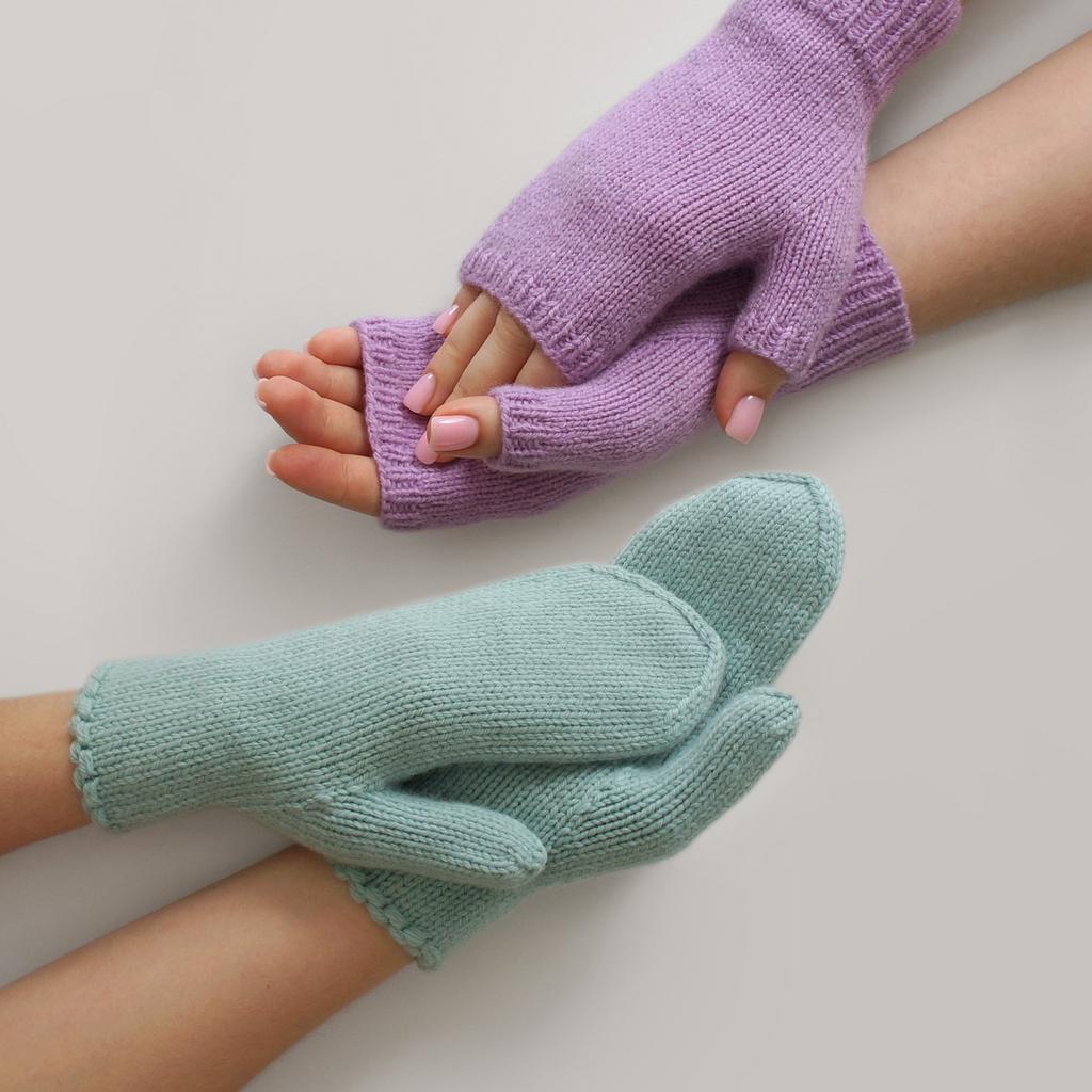 Мастер-класс по вязанию варежек и митенок с анатомической посадкой