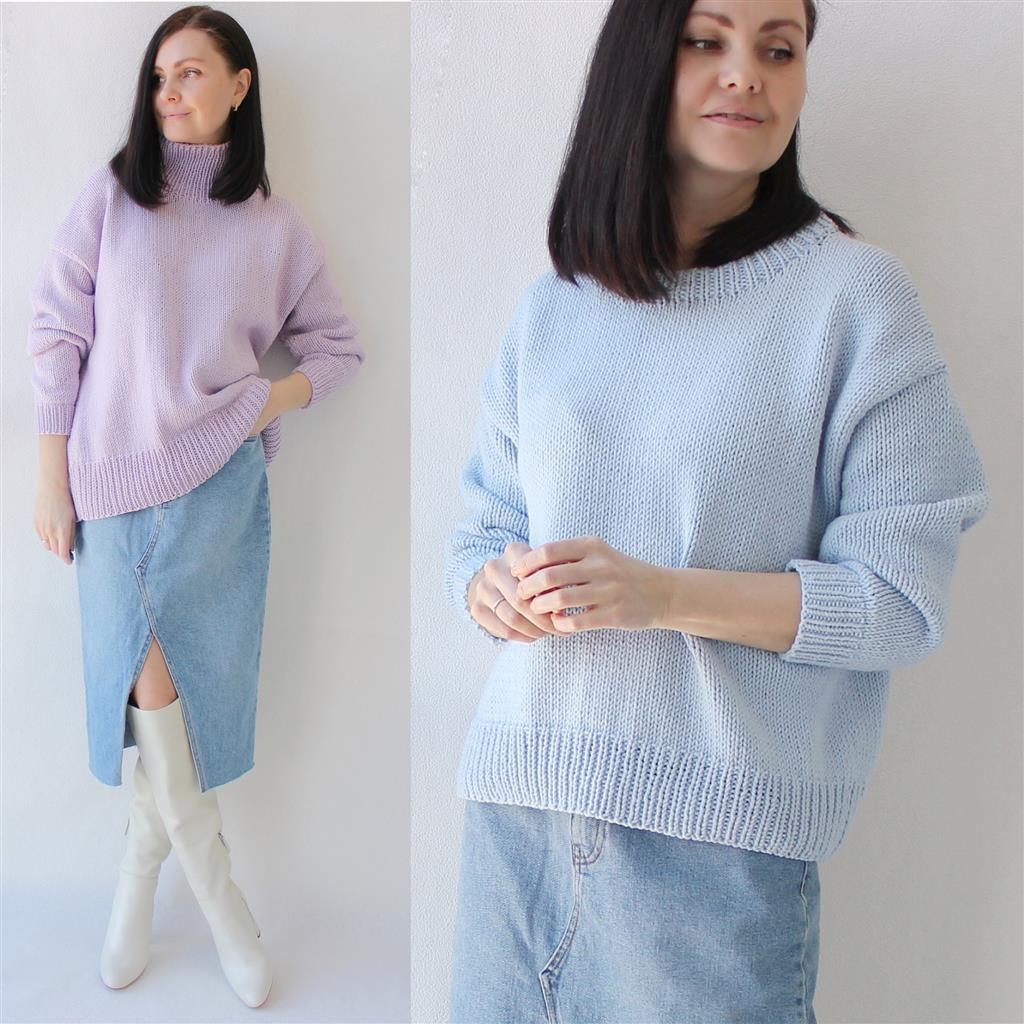 Мастер-класс по вязанию свитера Basic