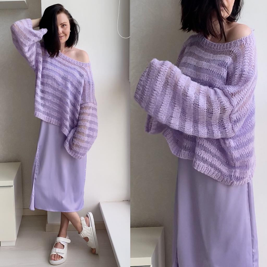 Мастер-класс свитер Strip