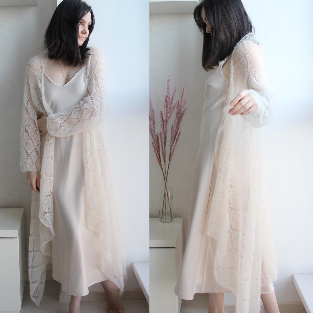 Мастер-класс по вязанию Кардиган Sky