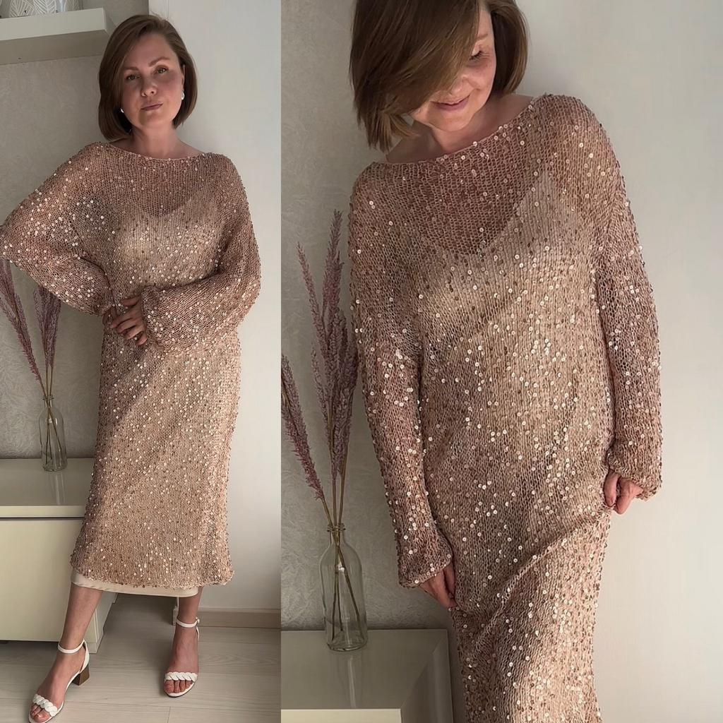 Платье Shine капучино