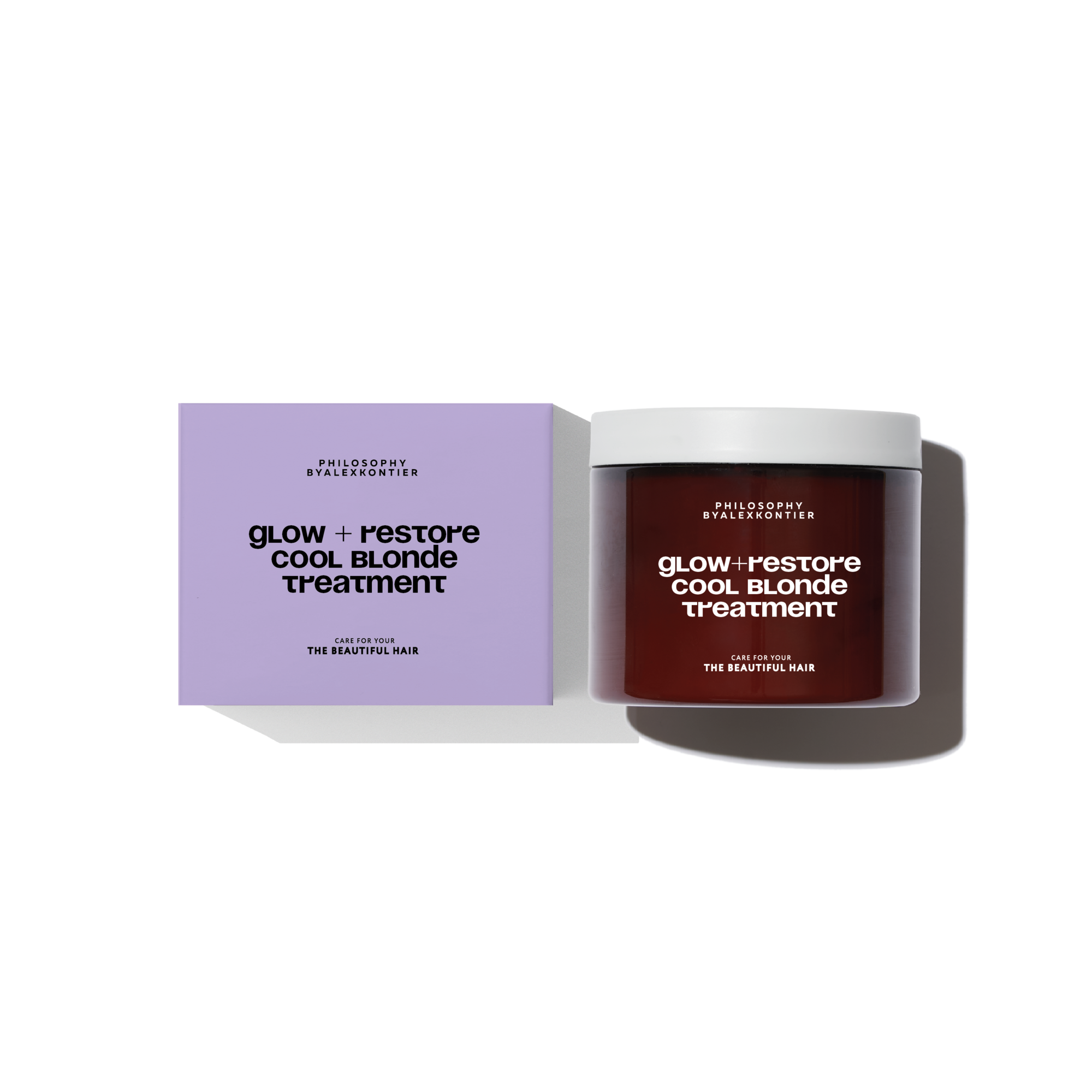 GLOW + RESTORE COOL BLONDE TREATMENT УХОД ДЛЯ ПОДДЕРЖАНИЯ ХОЛОДНЫХ ОТТЕНКОВ ВОЛОС { БЛЕСК И РЕКОНСТРУКЦИЯ }, 200 мл.