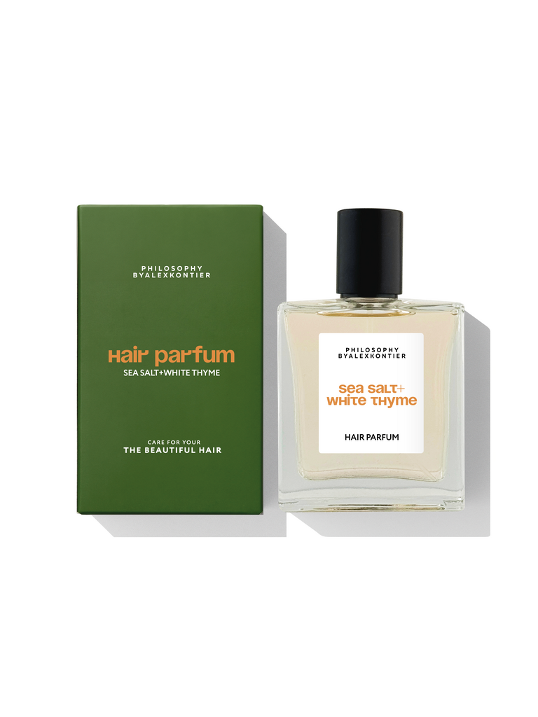 {HAIR PARFUM SEA SALT+WHITE THYME} Фирменный парфюмированный спрей для создания тонкого аромата на волосах, 50 мл.