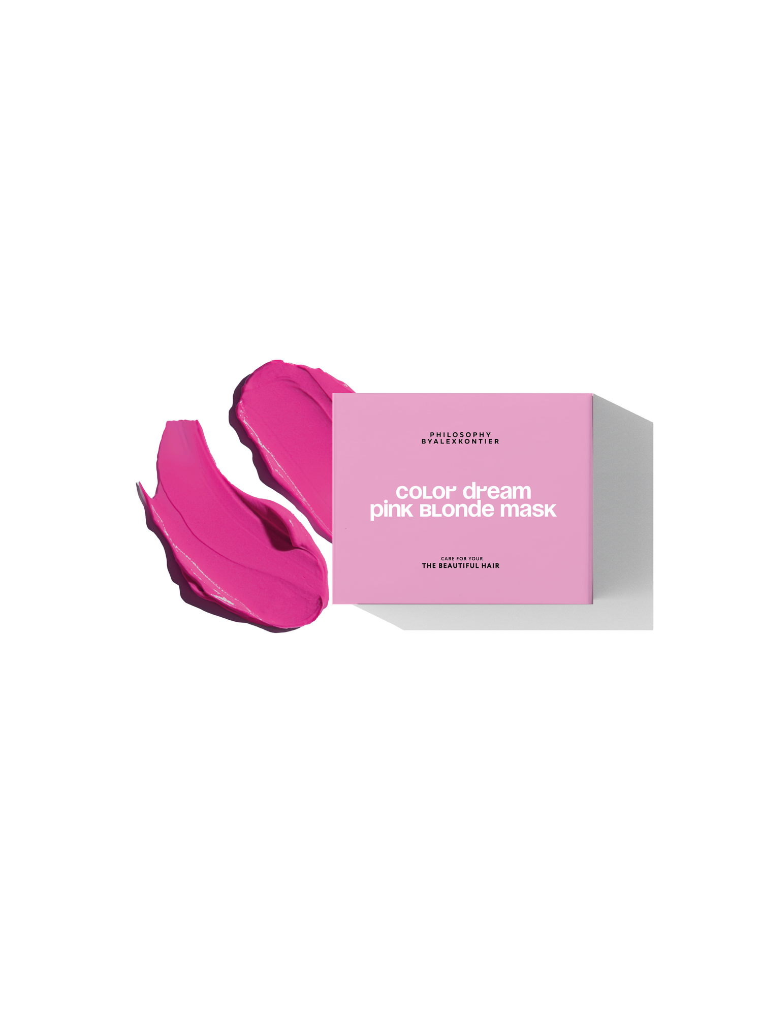 { COLOR DREAM PINK BLONDE MASK } Маска для обновления цвета и придания блеска волосам  { ЦВЕТ МЕЧТЫ: РОЗОВЫЙ БЛОНД }, 200 мл.