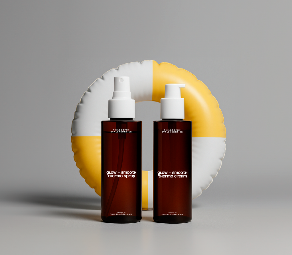 GLOW + SMOOTH THERMO CREAM + SPRAY Набор хитов для защиты волос