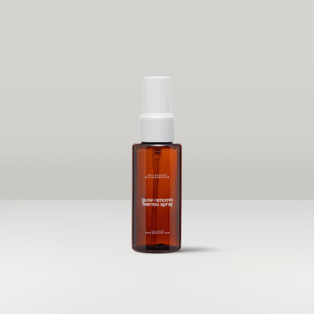GLOW + SMOOTH THERMO SPRAY — термозащитный спрей для блеска и гладкости волос, 50 мл
