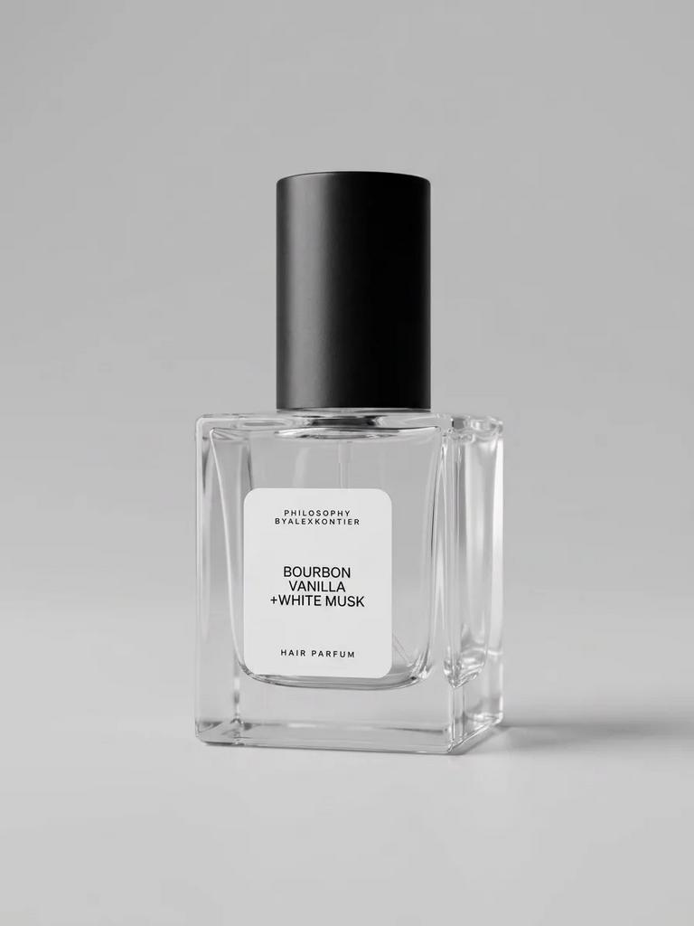 Hair Parfum Bourbon Vanilla + White Musk парфюмированный спрей для волос и тела,  15 мл.