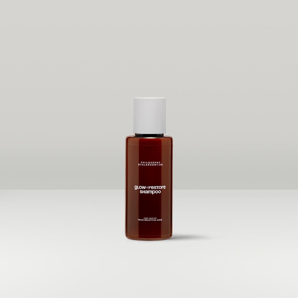 GLOW + RESTORE SHAMPOO — бондинг шампунь для блеска и реконструкции, 50