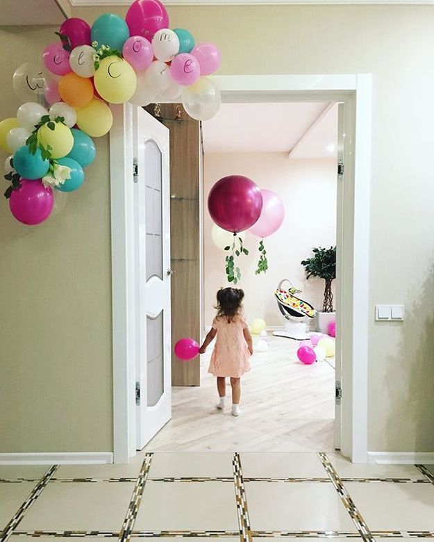 Оформление шариками