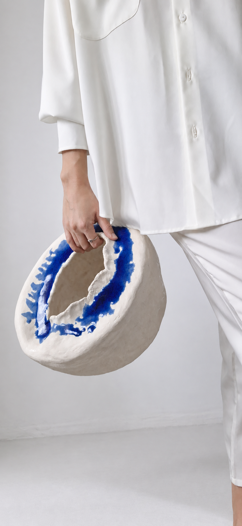 Sculptural Vase “Trace of the Sea”