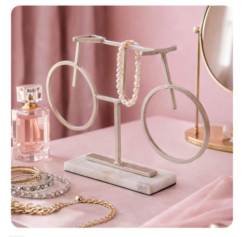 045799 / Дизайнерская скульптура «Велосипед», 33х24см