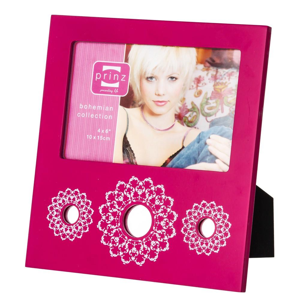 021617 / Розовая рамка, 20х20 см