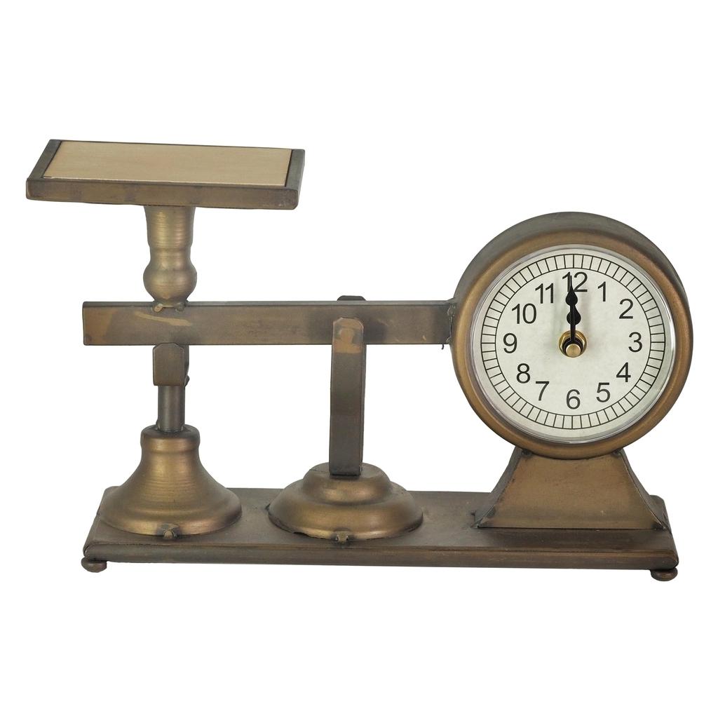 045754  /   Часы настольные "Весы", 35х20х10см