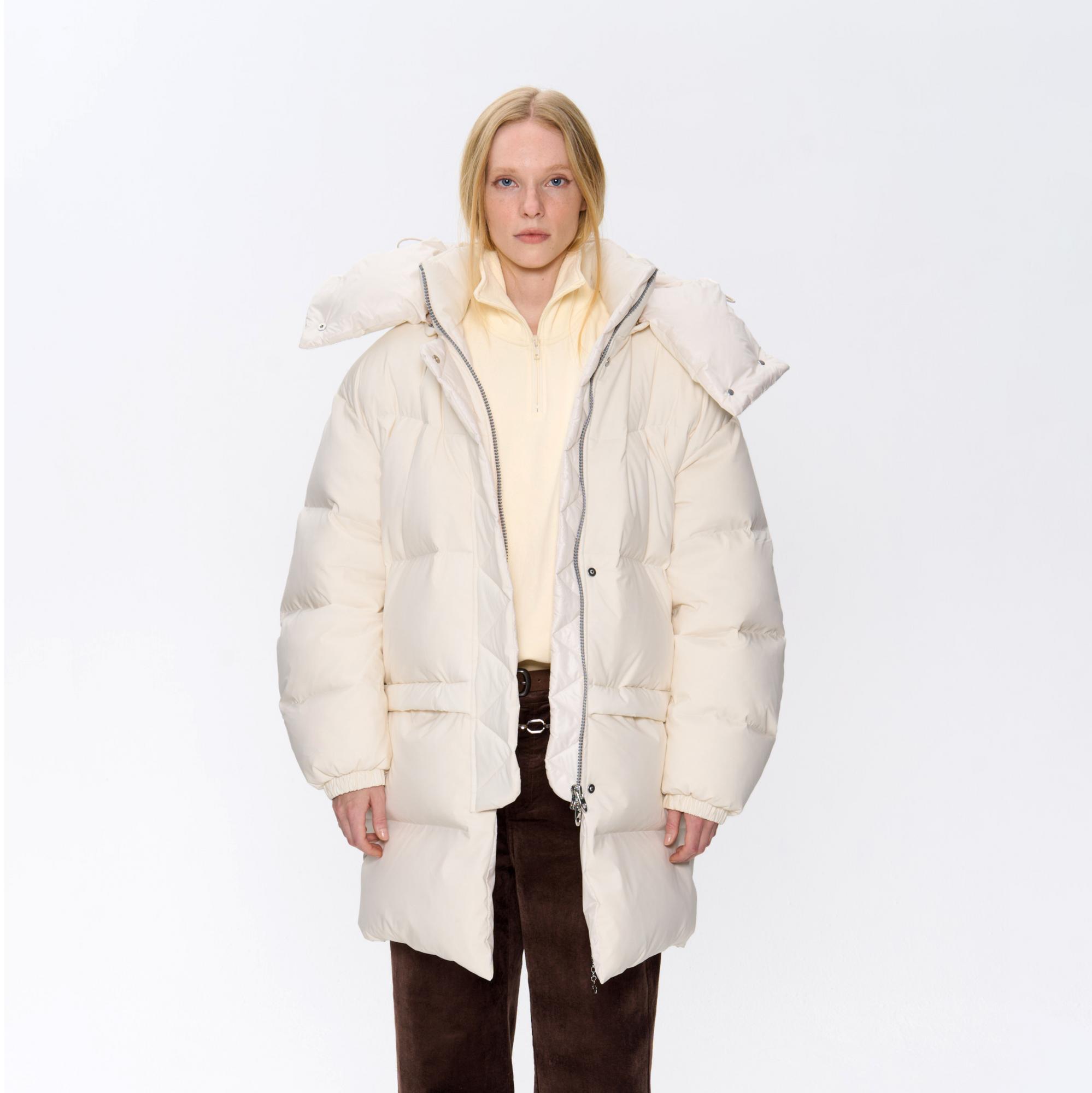 Миди пуховик “Милки"