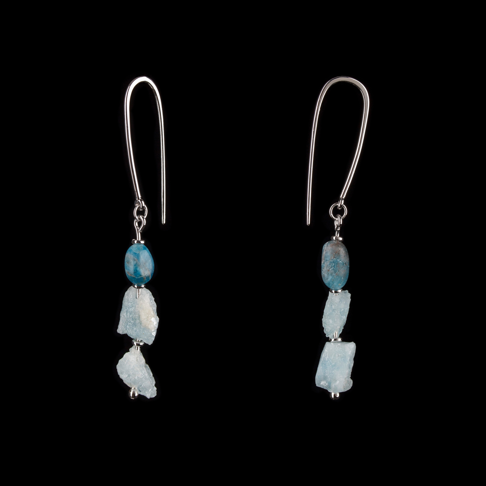 Earrings Melting Ice