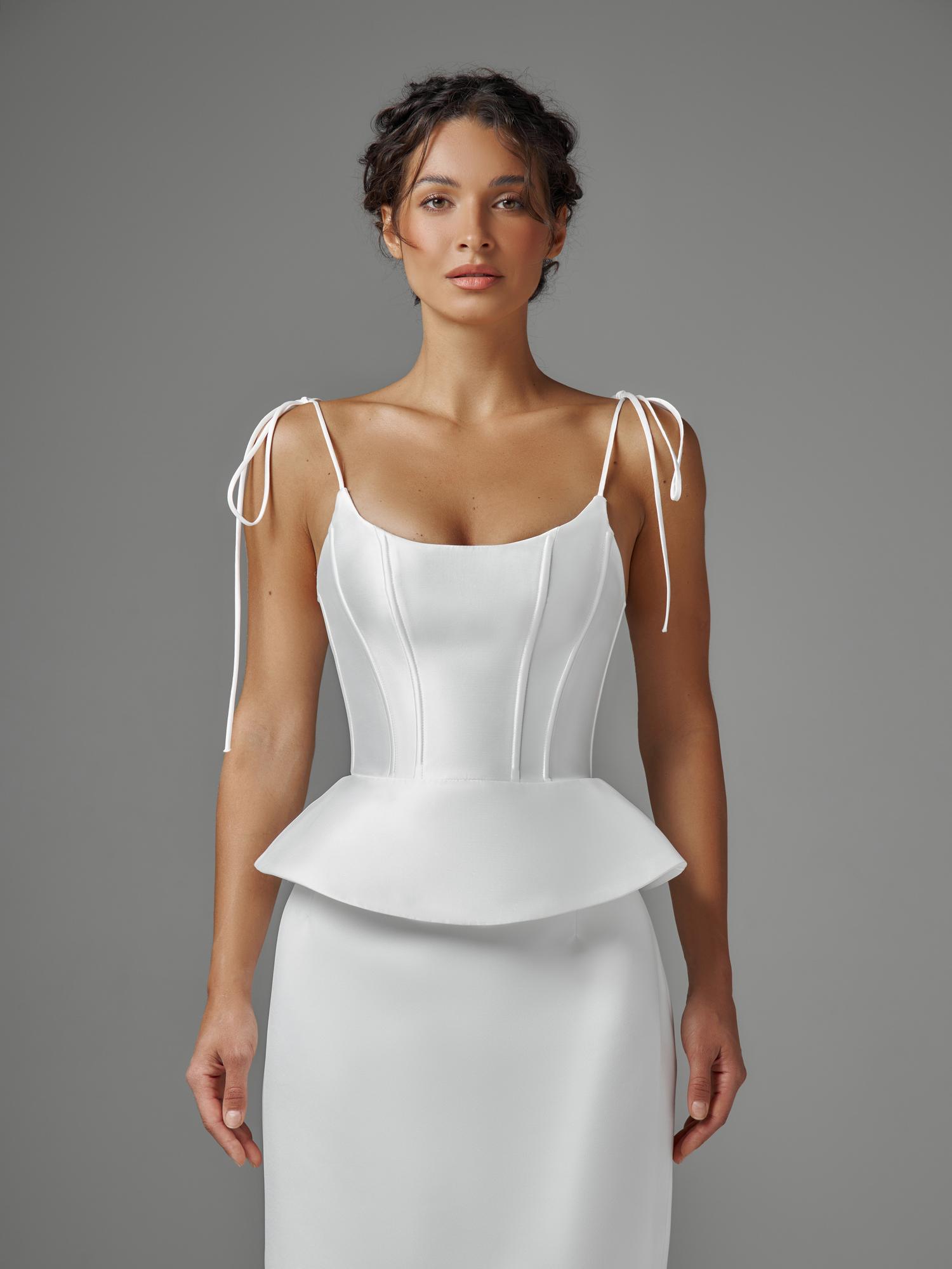 Корсет с баской 091