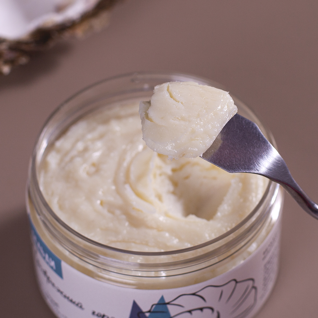 МЫЛО-СКРАБ с РОЗОВОЙ СОЛЬЮ, ТИМЬЯНОМ И ЛЕМОНГРАССОМ