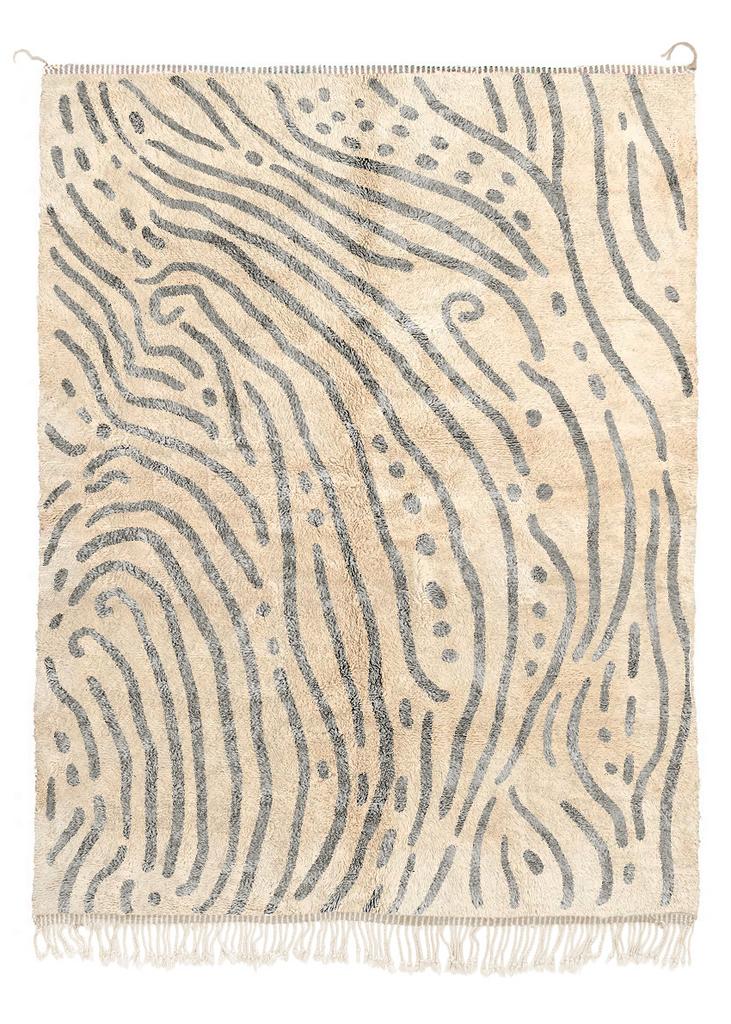 Берберский ковёр Beni Mrirt "Landart No2"