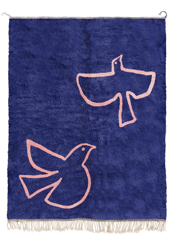 Берберский ковёр Beni Mrirt "Pablo no2"