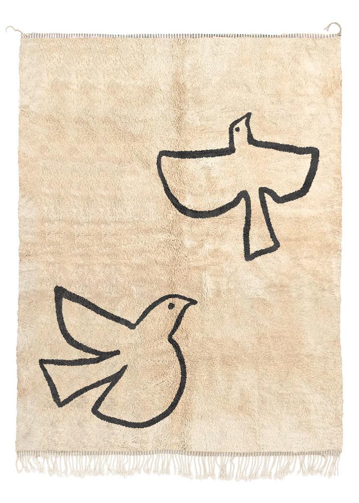 Берберский ковёр Beni Mrirt "Pablo no1"