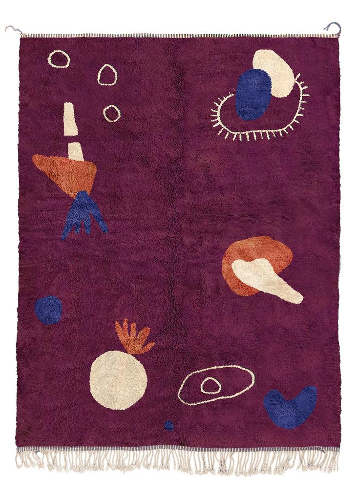 Берберский ковёр Beni Mrirt "Wassily no4"