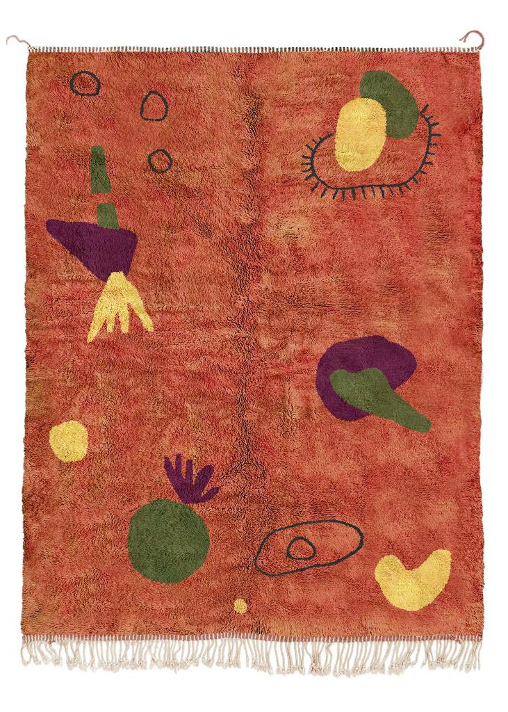 Берберский ковёр Beni Mrirt "Wassily no3"