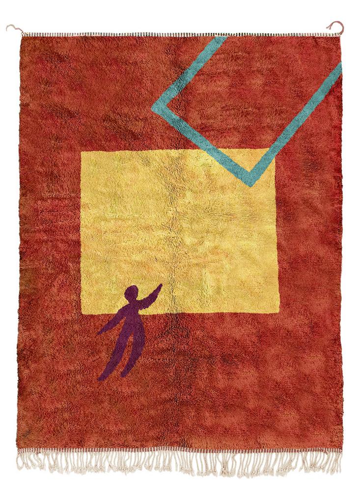 Берберский ковёр Beni Mrirt "Henry no5"