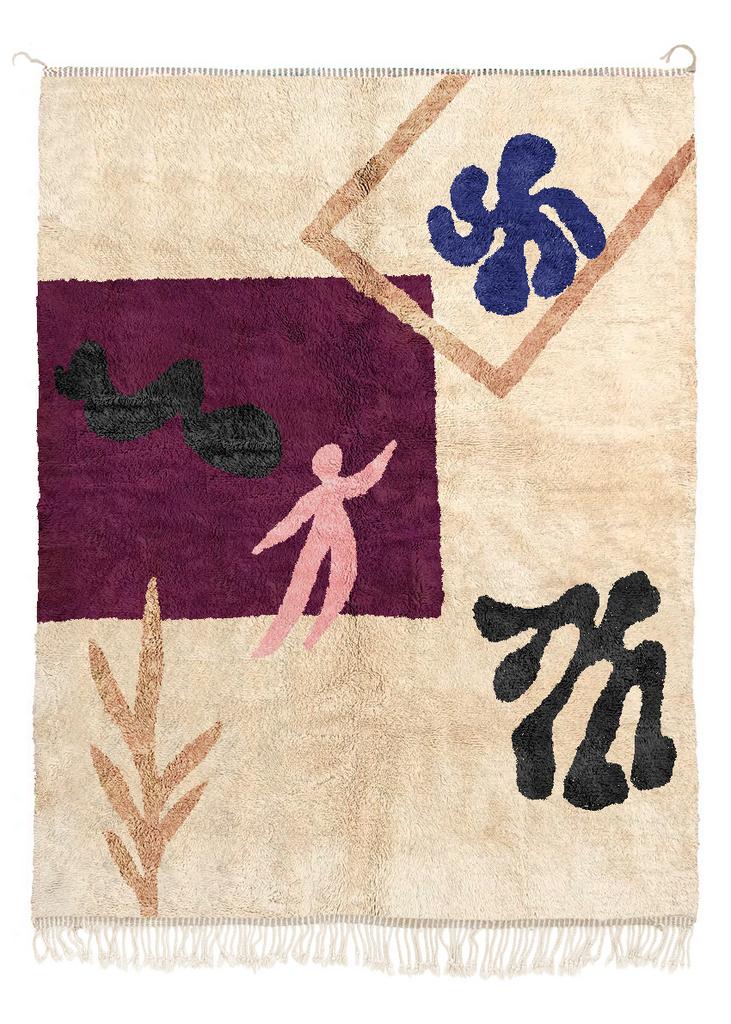 Берберский ковёр Beni Mrirt "Henry no2"