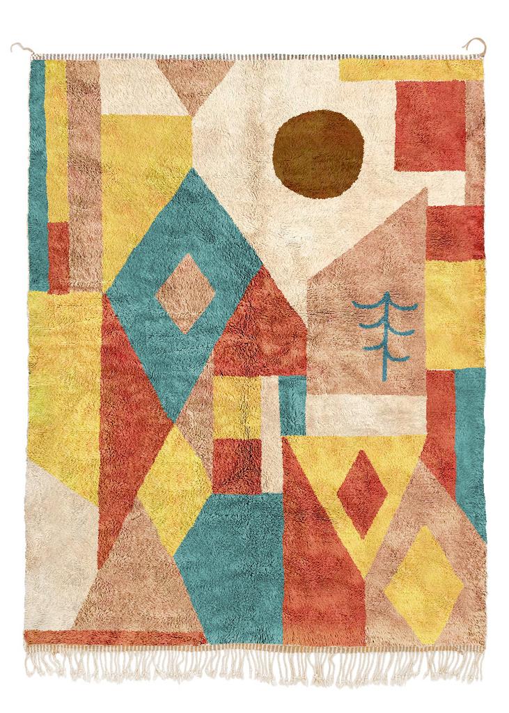 Берберский ковёр Beni Mrirt "Paul no1"