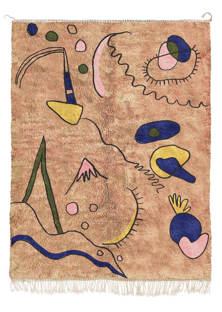 Берберский ковёр Beni Mrirt "Wassily no2"