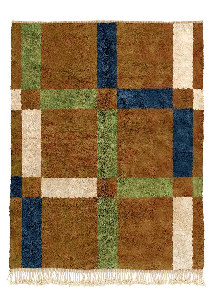 Марокканский ковёр Beni Mrirt "Composition n.5.1"