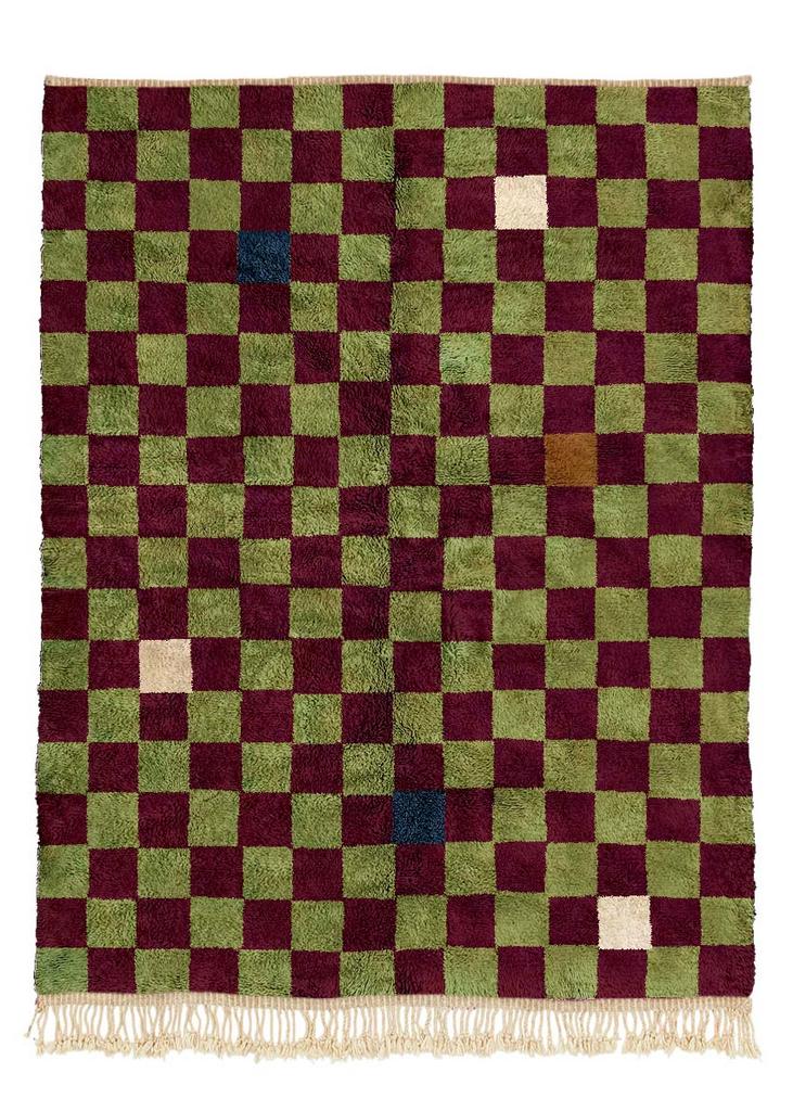 Марокканский ковёр Beni Mrirt "Composition n.7.2"