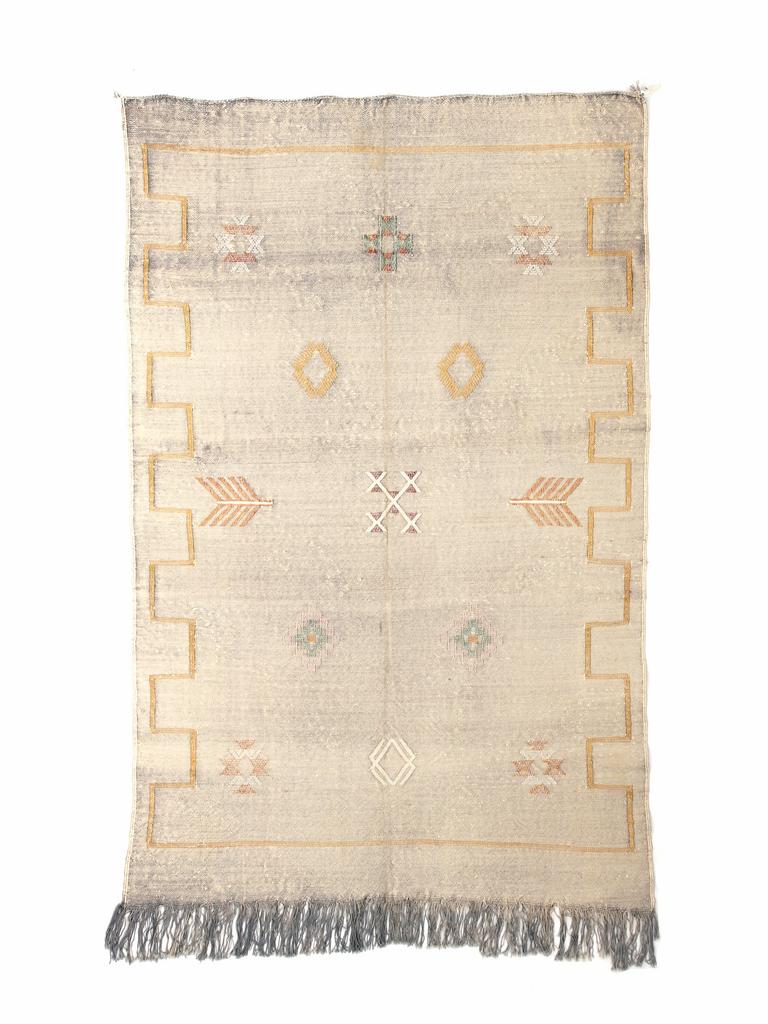 Марокканский ковёр из шёлка алоэ вера 151х94 см