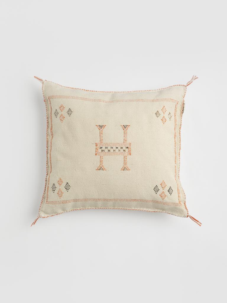 Марокканская подушка Сабра Ivoire Chaud